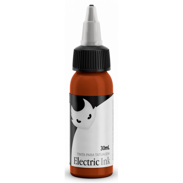 TINTA P/ TATUAGEM ELECTRIC INK COR: MARROM CLARO - 30ML