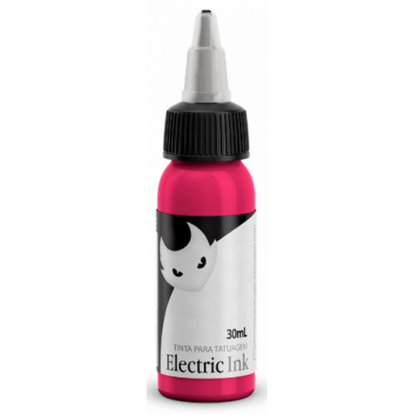 TINTA P/ TATUAGEM ELECTRIC INK COR: PINK - 30ML (VENC. 09/2024)