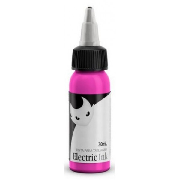 TINTA P/ TATUAGEM ELECTRIC INK COR: ROSA - 30ML (VENC. 10/2024)