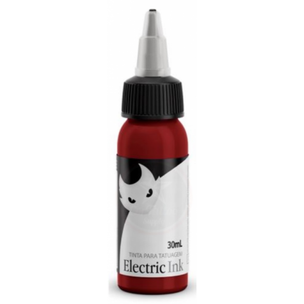 TINTA P/ TATUAGEM ELECTRIC INK COR: VERMELHO CEREJA - 30ML