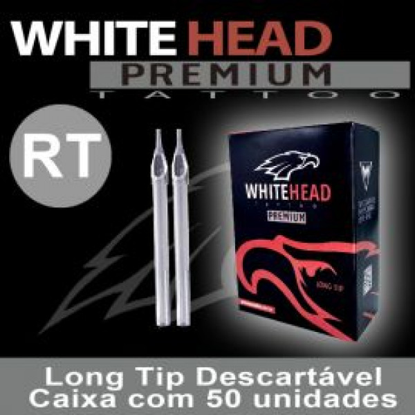 PONTEIRA LONG TIP WHITE HEAD PREMIUM 07RT (CX C/ 50 UNID) 