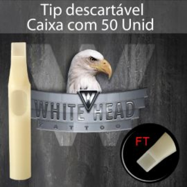 PONTEIRA TIP WHITE HEAD ( SHORT STANDARD ) 15FT (CX C/ 50 UNID)